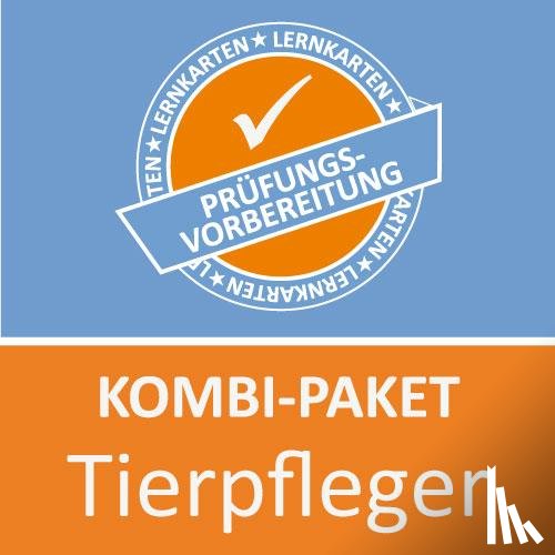 Huppert-Schirmer, Claudia, Rung-Kraus, Michaela - AzubiShop24.de Kombi-Paket Lernkarten Tierpfleger /in