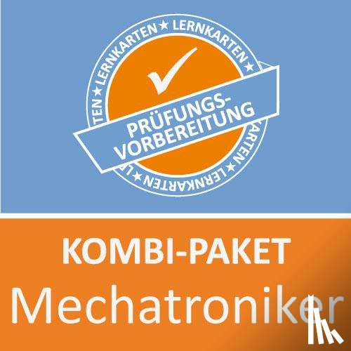 Keßler, Zoe, Rung-Kraus, Michaela - AzubiShop24.de Kombi-Paket Lernkarten Mechatroniker /in. Prüfung. Ausbildung