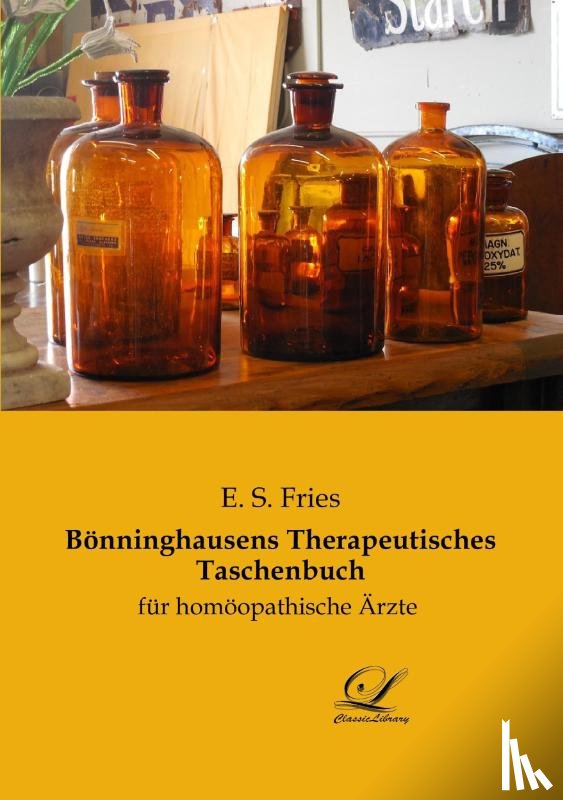  - Bönninghausens Therapeutisches Taschenbuch
