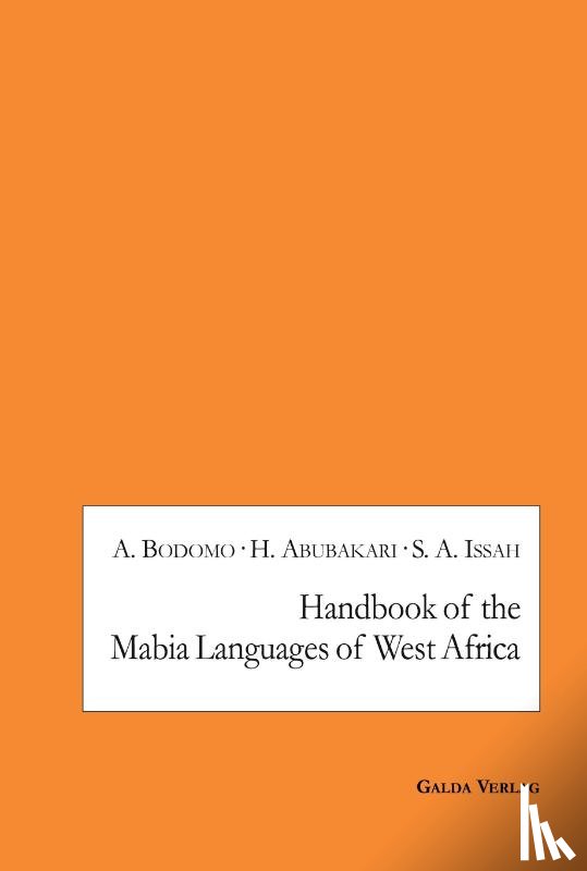  - Handbook of the Mabia Languages of West Africa