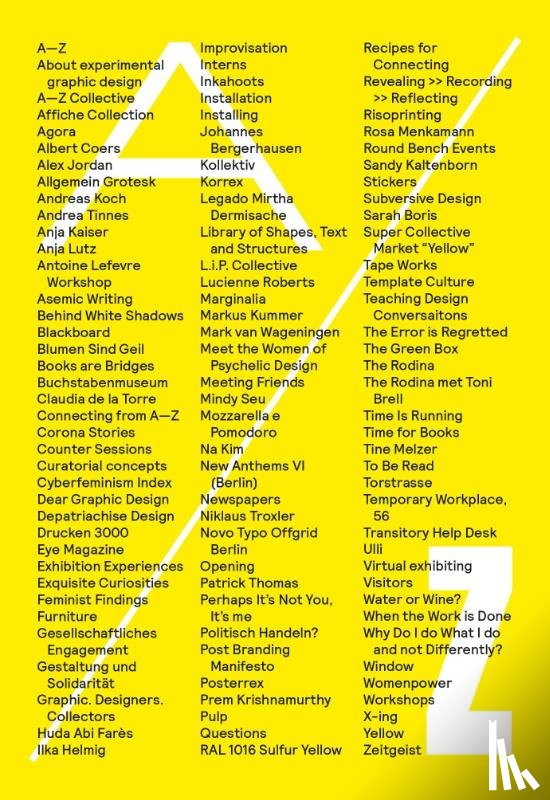  - On the Edges of Graphic Design from A-Z