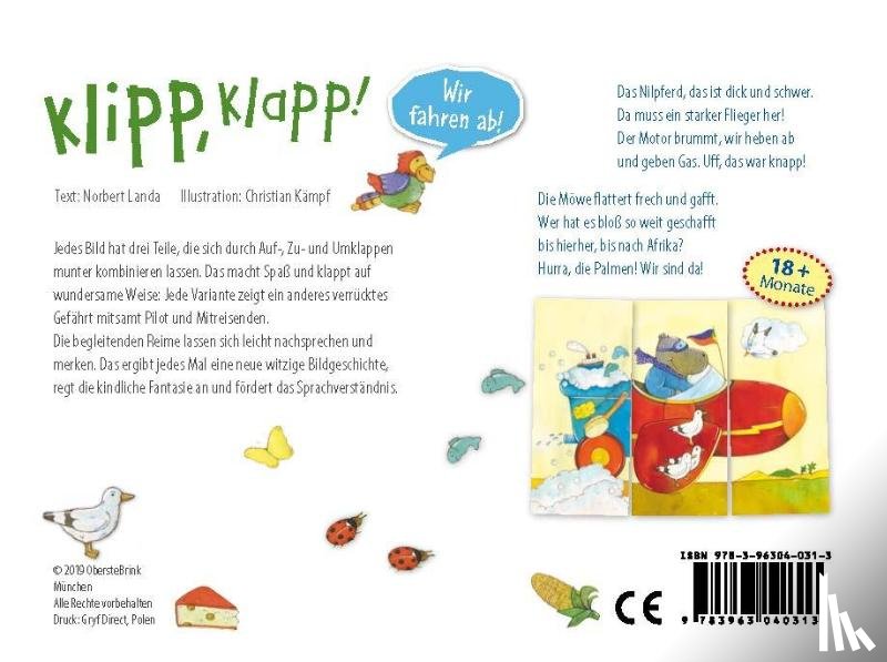 Kämpf, Christian - Klipp, Klapp! Wir fahren ab!