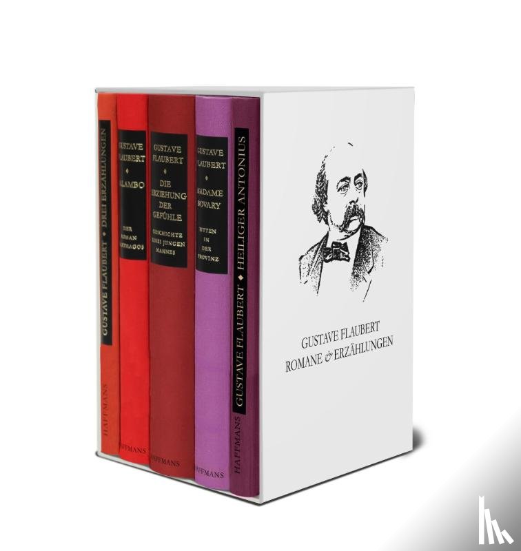 Flaubert, Gustave - Romane und Erzählungen (5 Bände im Schuber)