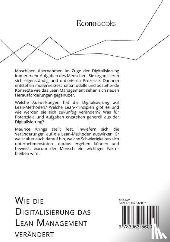 Krings, Maurice - Wie die Digitalisierung das Lean Management verandert