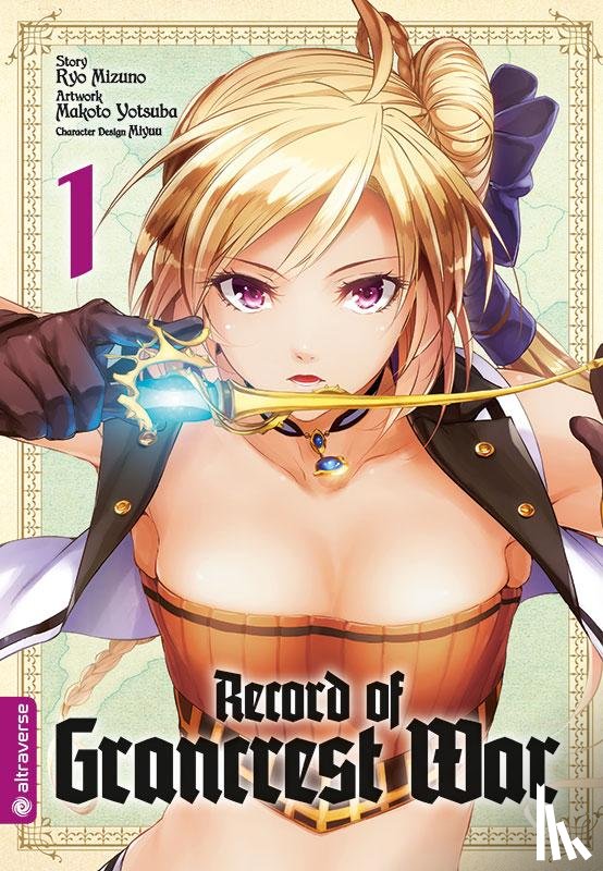Mizuno, Ryo, Yotsuba, Makoto, Miyuu - Record of Grancrest War 01