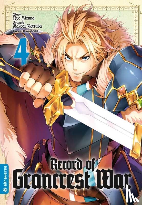 Mizuno, Ryo, Yotsuba, Makoto, Miyuu - Record of Grancrest War 04