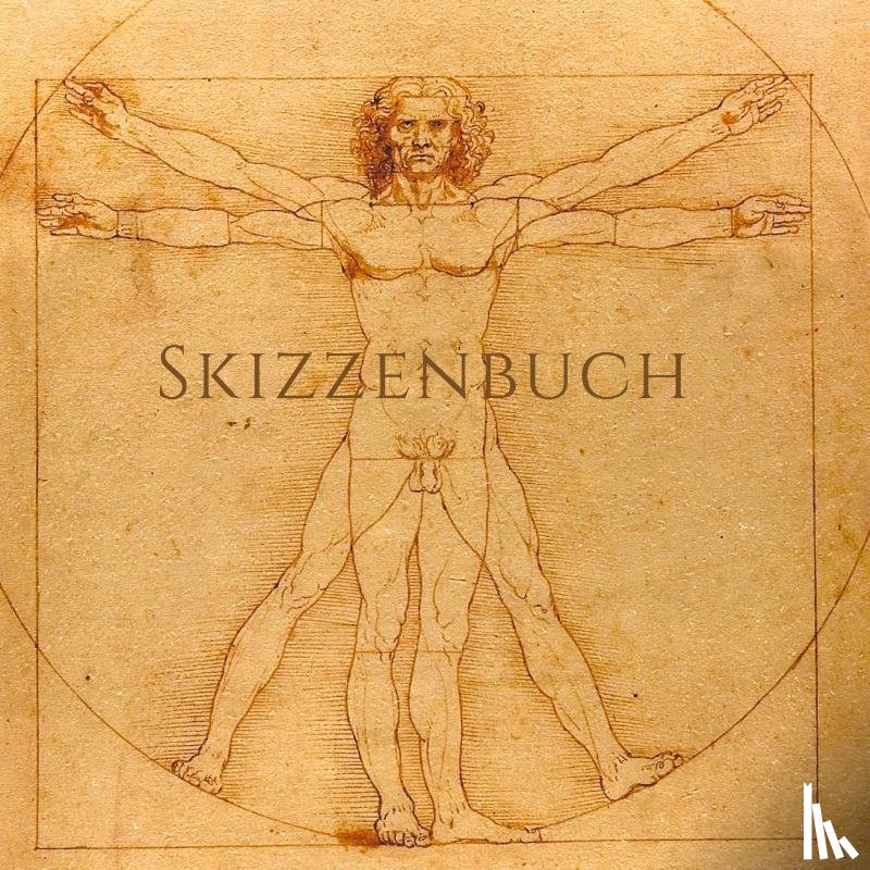 Quadratisch, Skizzenbuch, Quadratisch, Sketchbook - Skizzenbuch 1000 Seiten - quadratisch 21 x 21 cm - weißes Papier 90g/m² - Da Vinci - FSC Papier