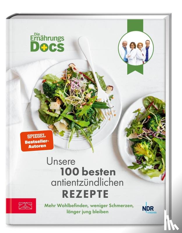 Andresen, Viola, Klasen, Jörn, Riedl, Matthias, Schäfer, Silja - Die Ernährungs-Docs - Unsere 100 besten antientzündlichen Rezepte