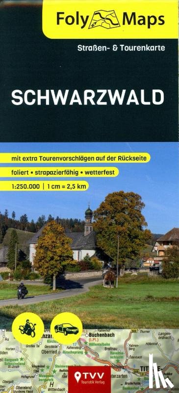  - FolyMaps Karte Schwarzwald 1:250 000
