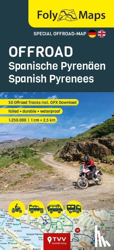 Schempp, Martin - FolyMaps OFFROAD Spanish Pyrenees 1:250,000