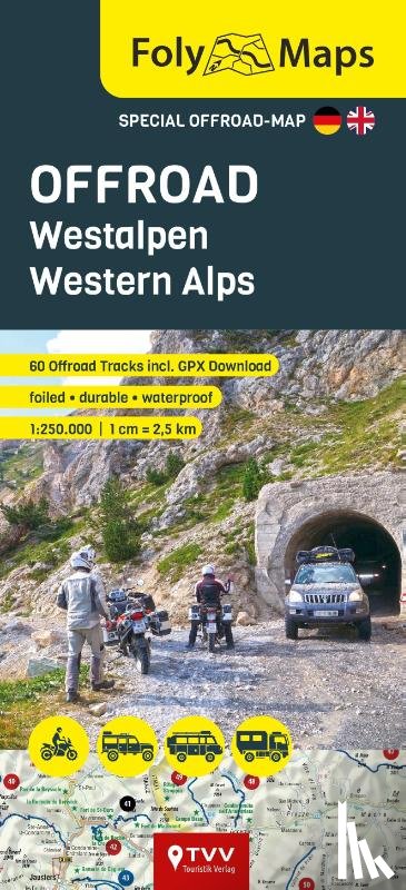 Schempp, Martin - FolyMaps OFFROAD Western Alps 1:250,000