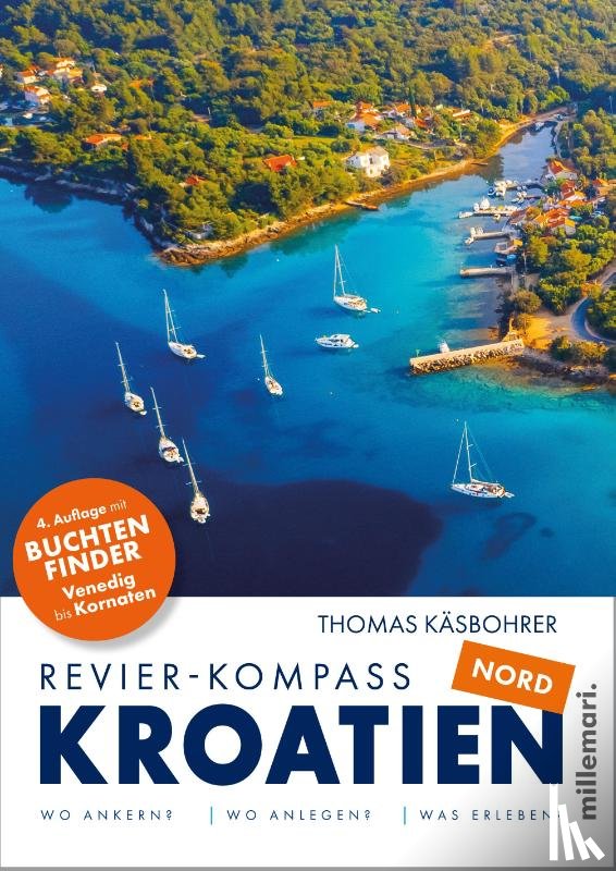 Käsbohrer, Thomas - Revier-Kompass Kroatien Nord. 4. Auflage 2025