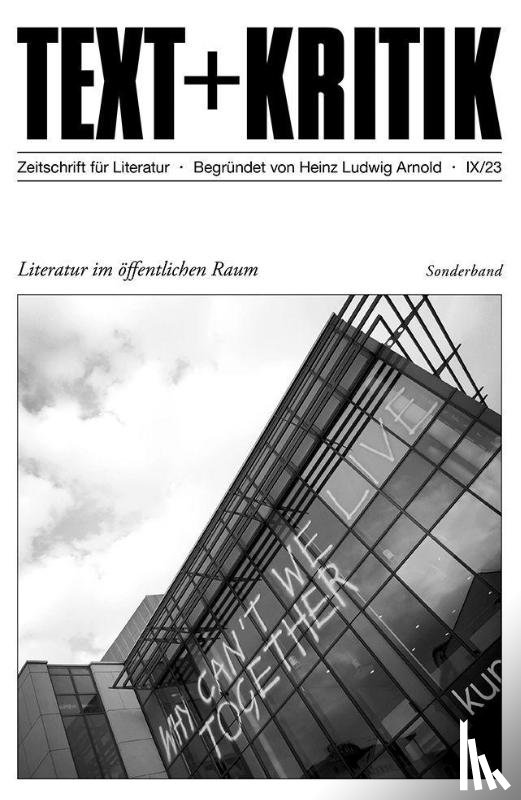 Arnold, Heinz Ludwig - Literatur im öffentlichen Raum