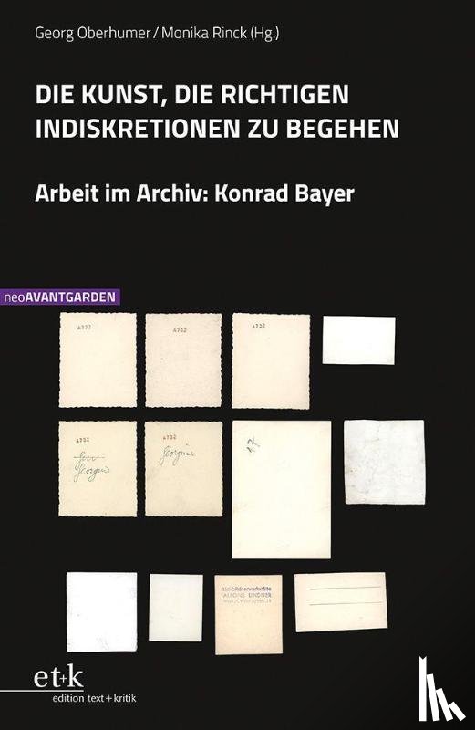  - DIE KUNST, DIE RICHTIGEN INDISKRETIONEN ZU BEGEHEN