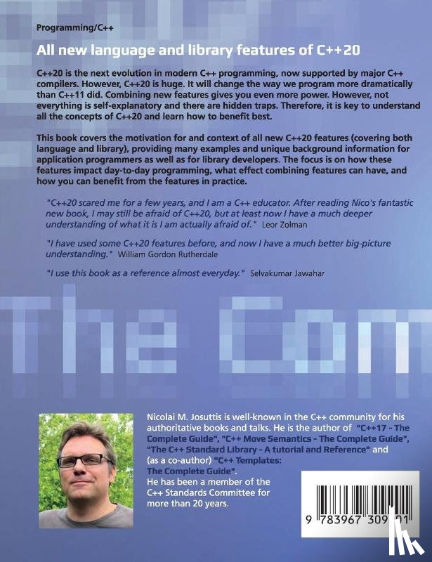 Josuttis, Nicolai M - C++20 - The Complete Guide