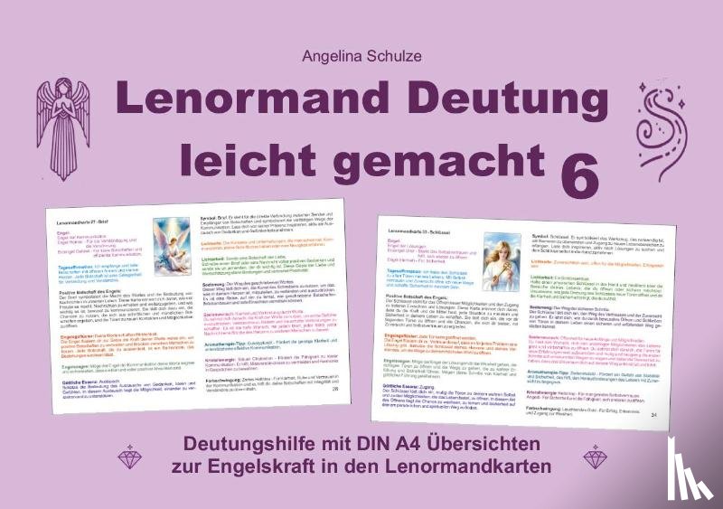 Schulze, Angelina - Lenormand Deutung leicht gemacht 6