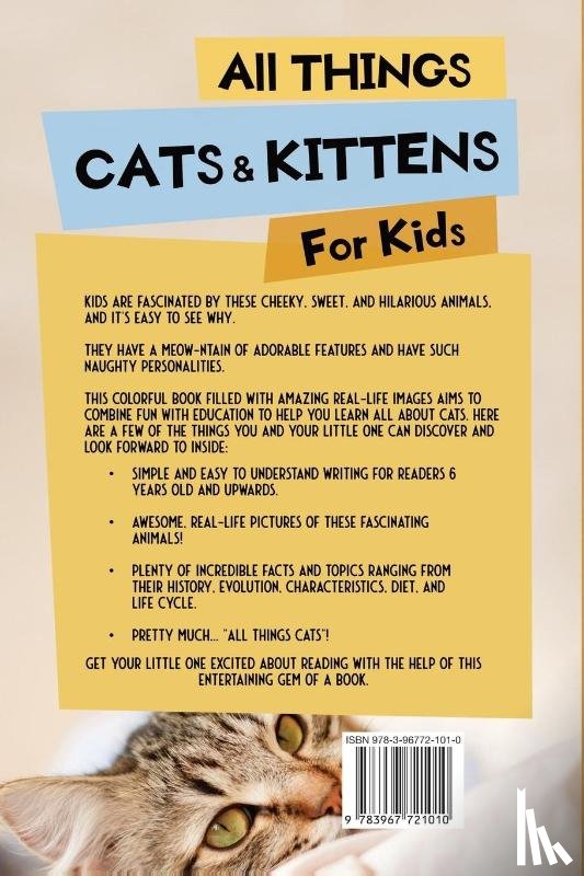 Reads, Animal - All Things Cats & Kittens For Kids