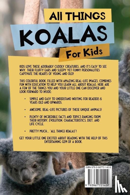 Reads, Animal - All Things Koalas For Kids