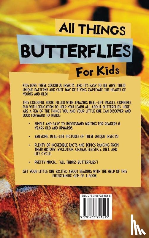 Reads, Animal - All Things Butterflies For Kids