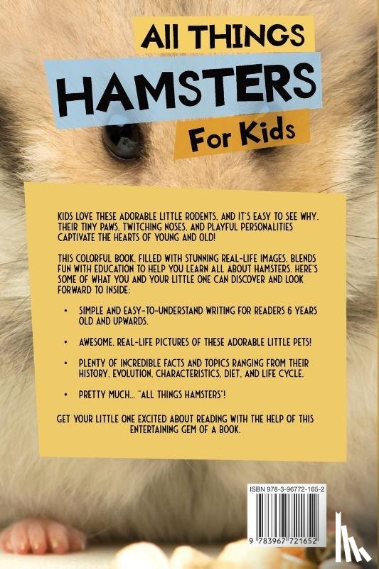 Reads, Animal - All Things Hamsters For Kids