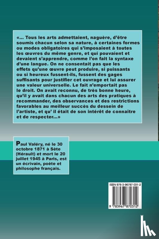 Valery, Paul - Premiere lecon du cours de poetique