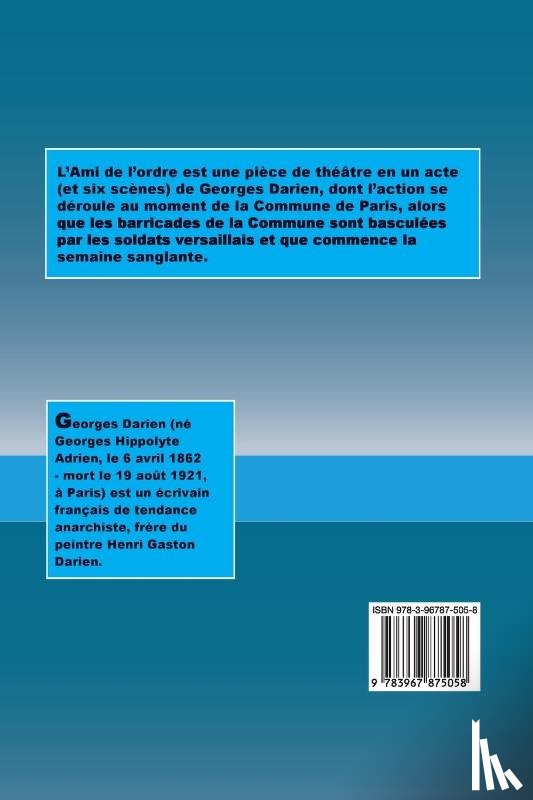 Darien, Georges - L'Ami de l'ordre