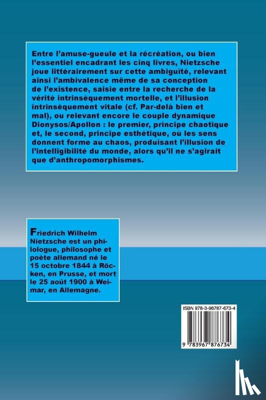 Nietzsche, Friedrich Wilhelm - Le Gai Savoir