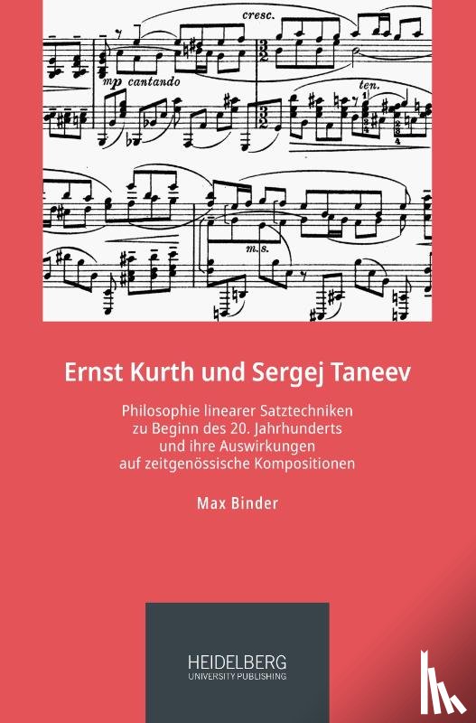 Binder, Max - Ernst Kurth und Sergej Taneev