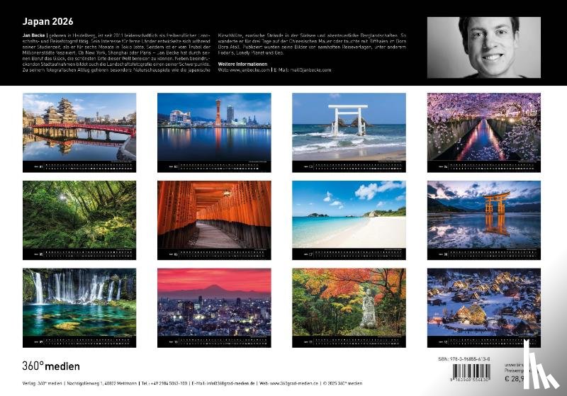  - Japan Premiumkalender 2026