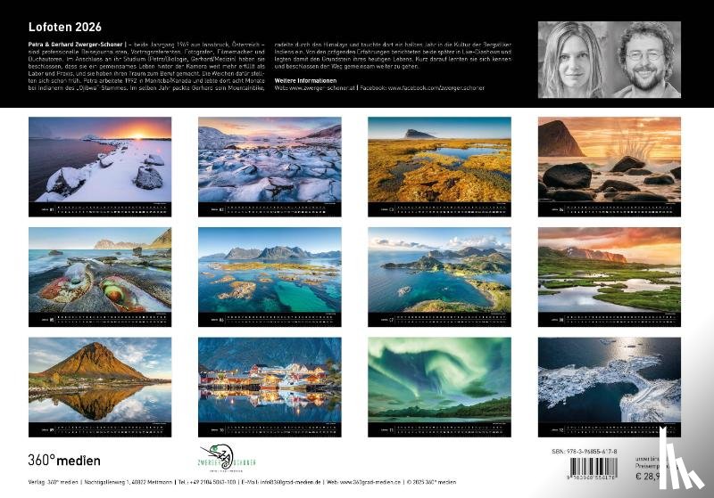  - Lofoten Premiumkalender 2026