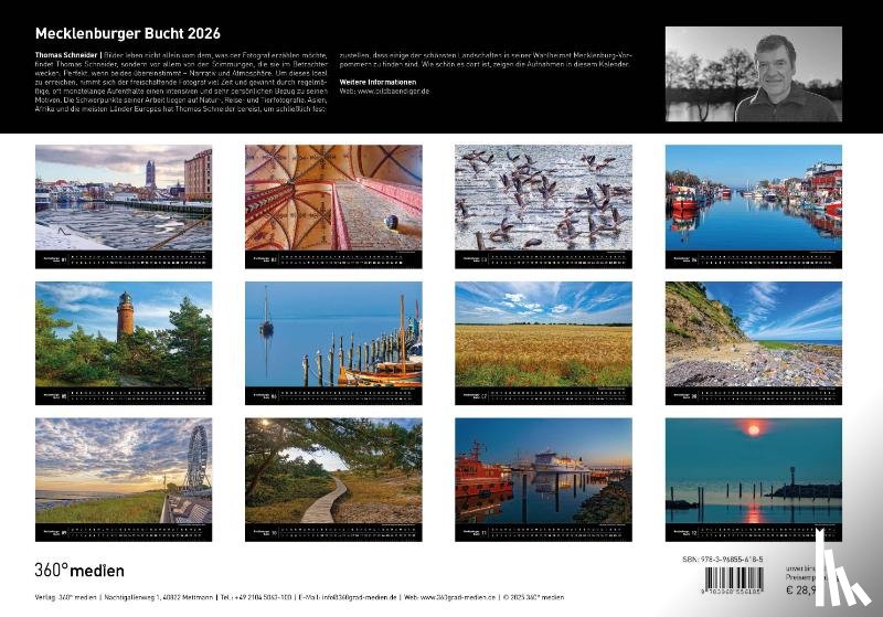  - Mecklenburger Bucht Premiumkalender 2026