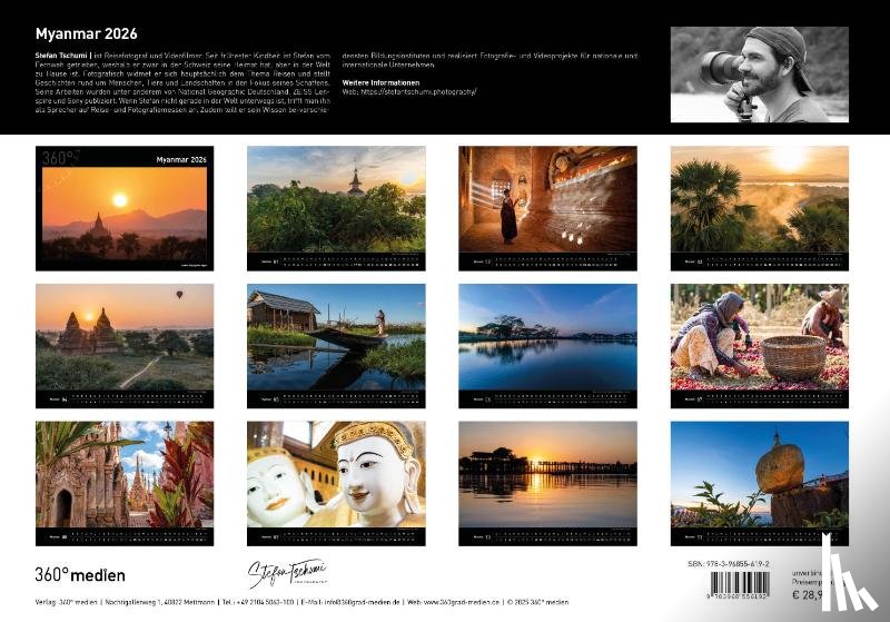  - Myanmar Premiumkalender 2026