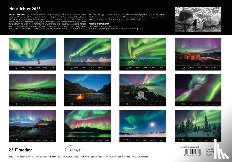  - Nordlichter Premiumkalender 2026