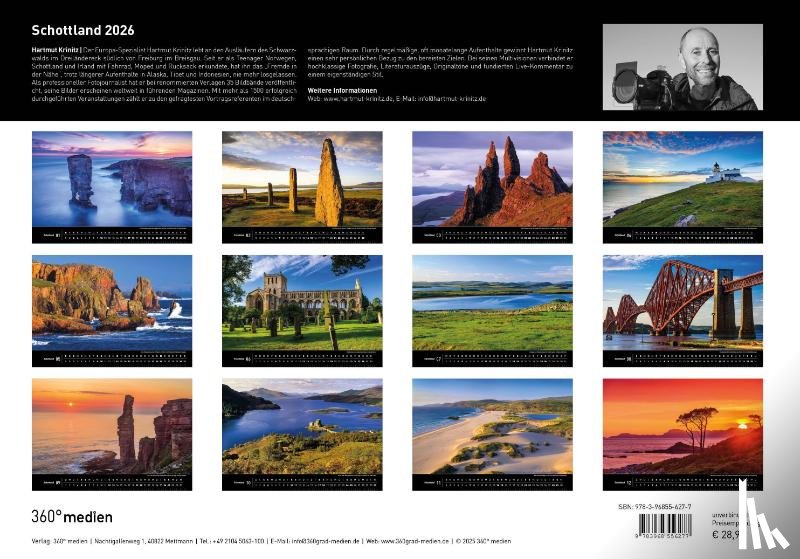  - Schottland Premiumkalender 2026