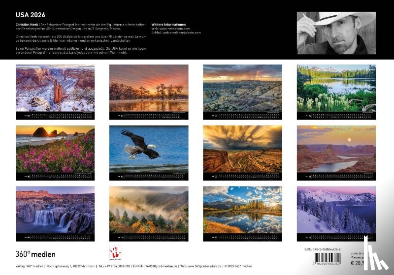  - USA Premiumkalender 2026