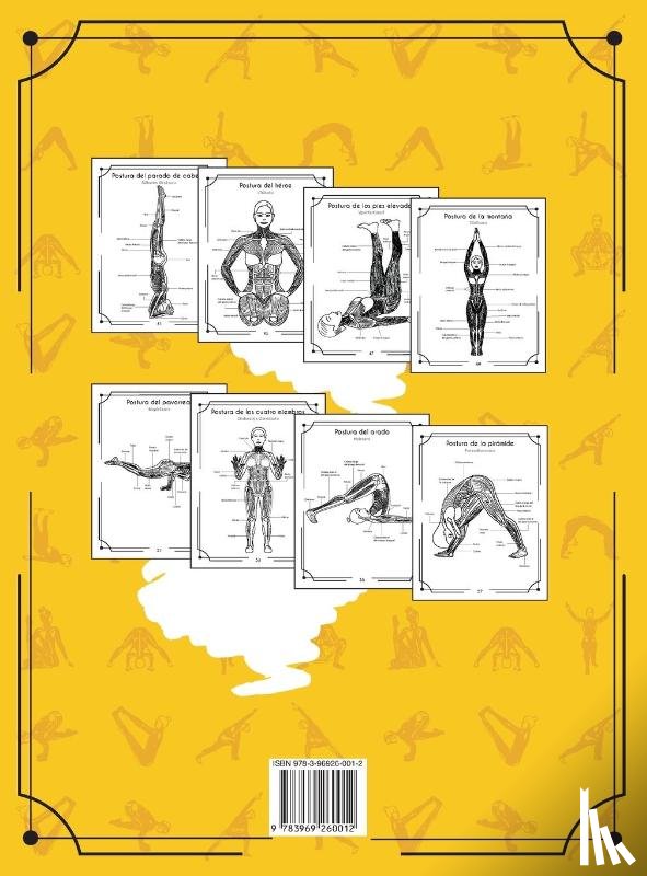 Rochester, Elizabeth J - Anatomia Del Yoga Libro Para Colorear