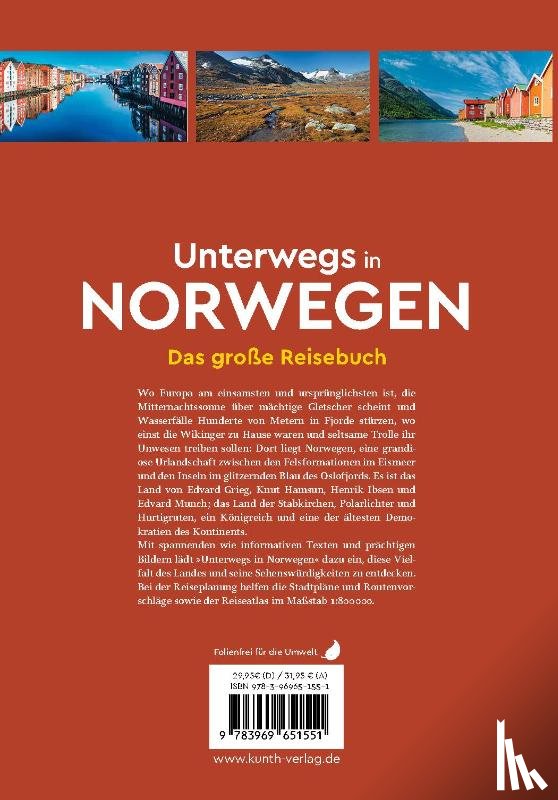 Guntermann, Maria, Lammert, Andrea, Pollmann, Bernhard, Saße, Dörte - KUNTH Unterwegs in Norwegen