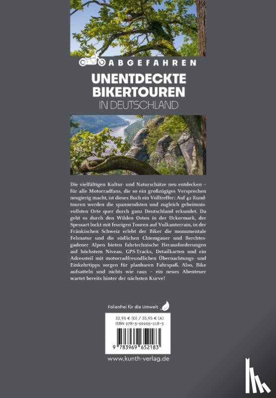 Fennel, Stephan - KUNTH Abgefahren, Unentdeckte Bikertouren in Deutschland