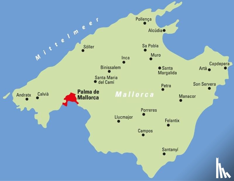  - ADFC-Regionalkarte Mallorca, 1:75.000, reiß- und wetterfest, GPS-Tracks Download