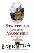  - Stadtplan vom alten München. Innenstadtplan. Brunn
