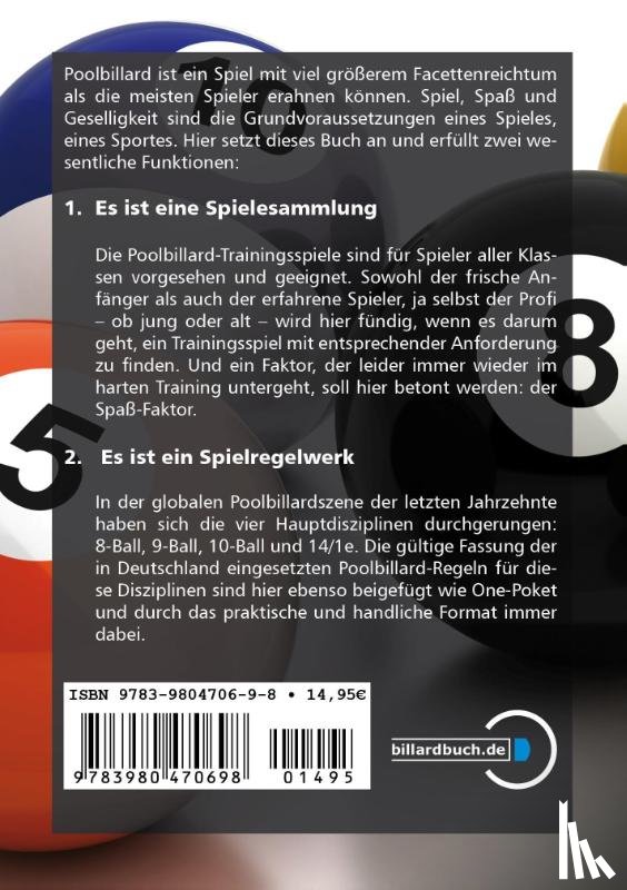 Alfieri, David, Sander, Uwe - Trainingsspiele mit der Pool School Germany