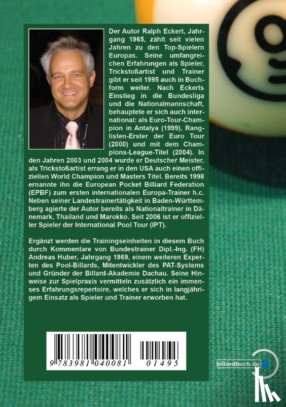 Eckert, Ralph - Sportliches Pool Billard 1