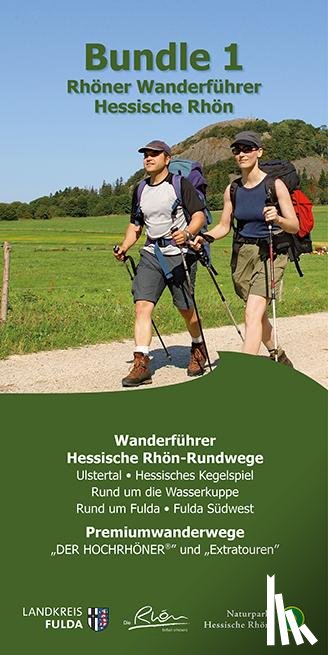 Dehler, Stefan - Bundle 1 Rhöner Wanderführer Hessische Rhön