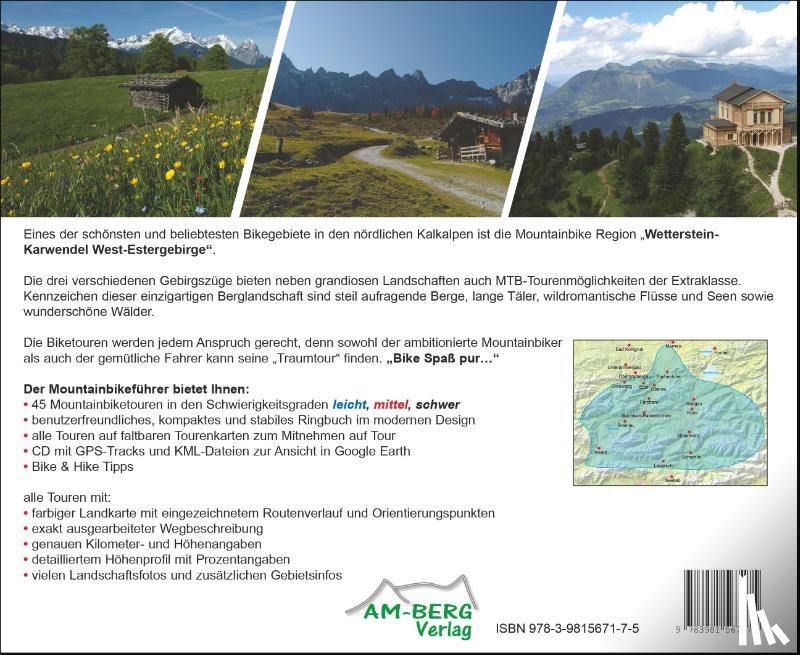 Plott, Susi, Durner, Günter - Mountainbike Touren Wetterstein - Karwendel West - Estergebirge