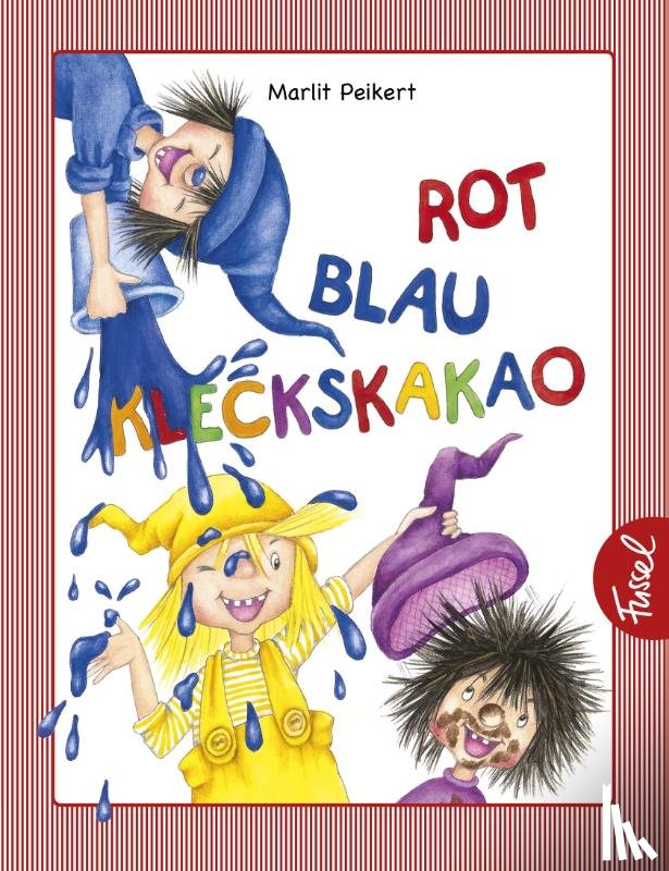  - Rot, blau, Kleckskakao
