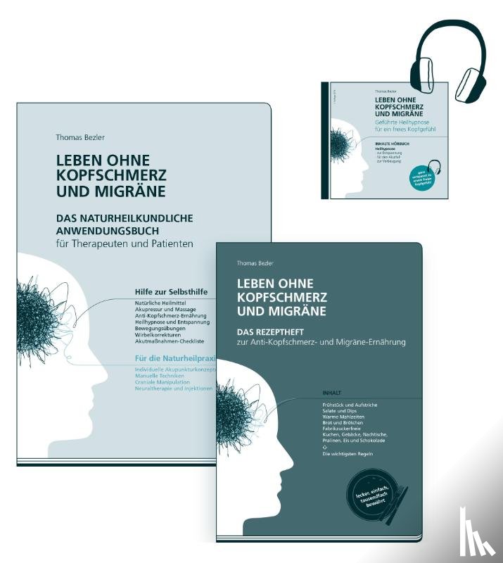 Bezler, Thomas - Leben ohne Kopfschmerz und Migräne-Set