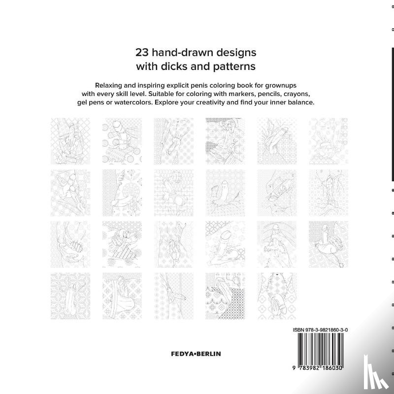 Ili, Fedya - Manhood Adult Coloring Book