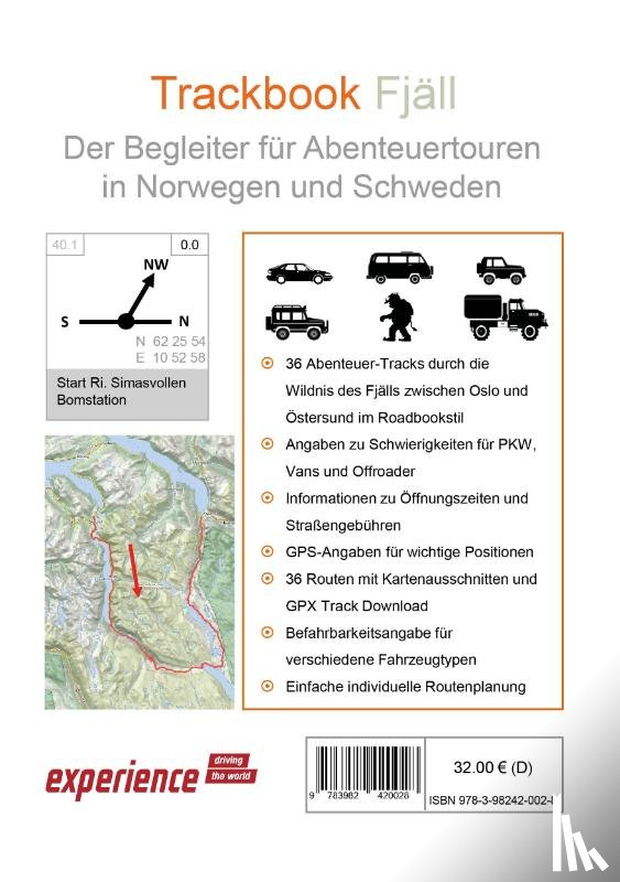 Göttenauer, Matthias, Lindenblatt, Melina - Trackbook Norwegen und Schweden - Fjäll