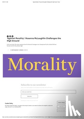 Mclaughlin, Rosanna - Against Morality