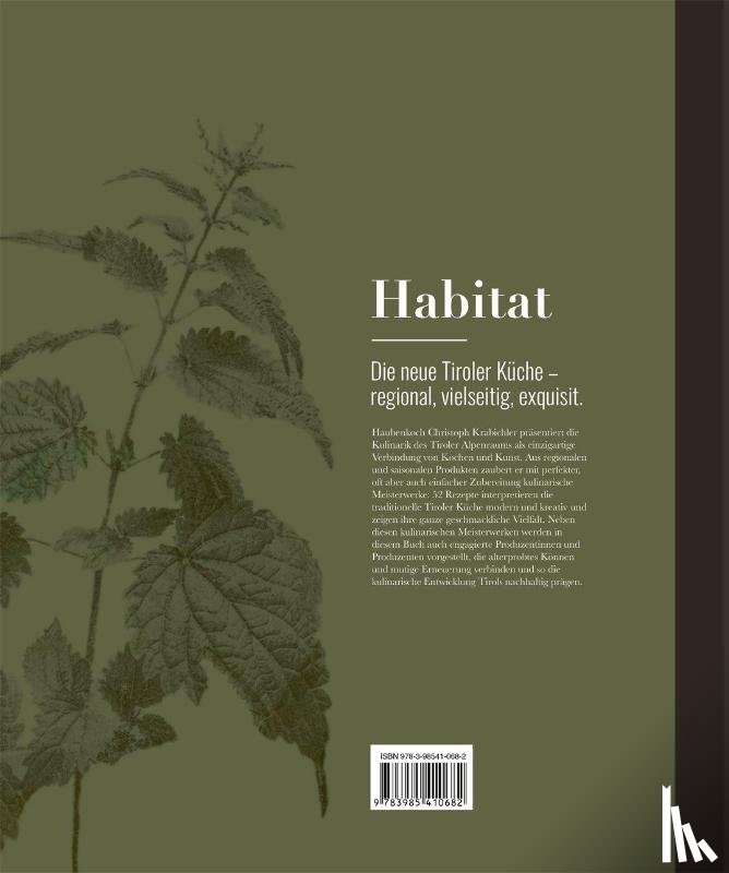 Krabichler, Christoph - Habitat: Die neue Tiroler Küche